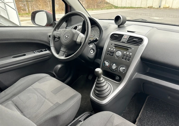 Opel Agila cena 15900 przebieg: 158832, rok produkcji 2008 z Góra małe 742